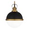 Quoizel Sullivan 1-Light Matte Black Mini Pendant QPP5352MBK - alternate 2